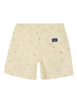 Costume da bagno Silbon con racchette gialle per uomo