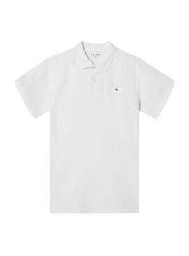 Polo Silbon classico bianco per uomo