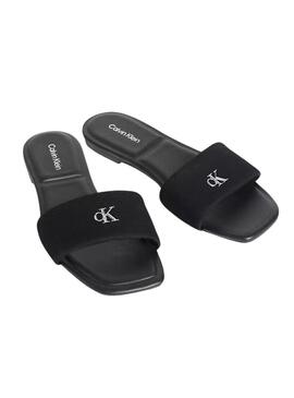 Sandali Calvin Klein Jeans Square neri per donna