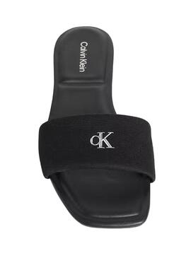 Sandali Calvin Klein Jeans Square neri per donna