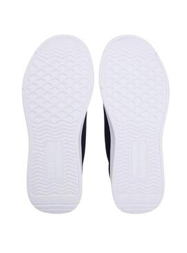 Scarpe da ginnastica Tommy Hilfiger Knitted Runner blu per uomo