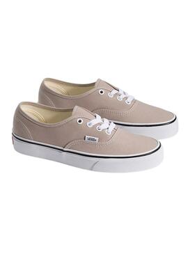 Scarpe Vans Authentic beige per donna.
