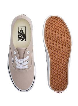 Scarpe Vans Authentic beige per donna.