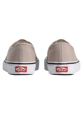 Scarpe Vans Authentic beige per donna.