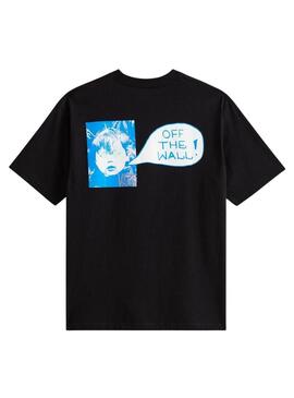 Maglietta Vans Talk nera per uomo.