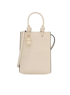 Borsa Tous mini Pop La Rue New beige per donna