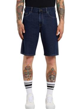 Pantaloni da carpentiere in denim Dickies Bermuda per uomo