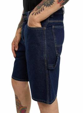 Pantaloni da carpentiere in denim Dickies Bermuda per uomo