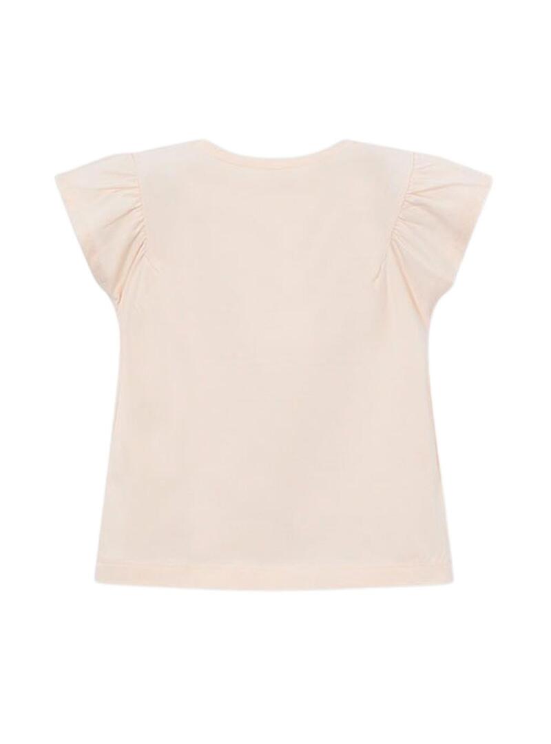 Maglietta Mayoral cowboy rosa cipria per ragazza