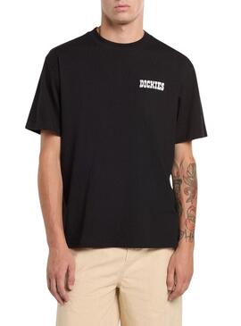 Maglietta Dickies Plain City nera per uomo