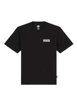 Maglietta Dickies Plain City nera per uomo