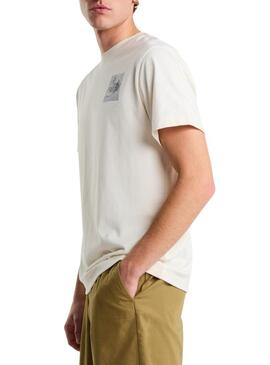 Maglietta The North Face Mountain beige per uomo