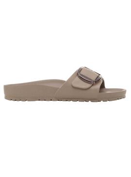 Sandali Birkenstock Madrid Eva beige per donna