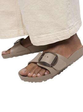 Sandali Birkenstock Madrid Eva beige per donna