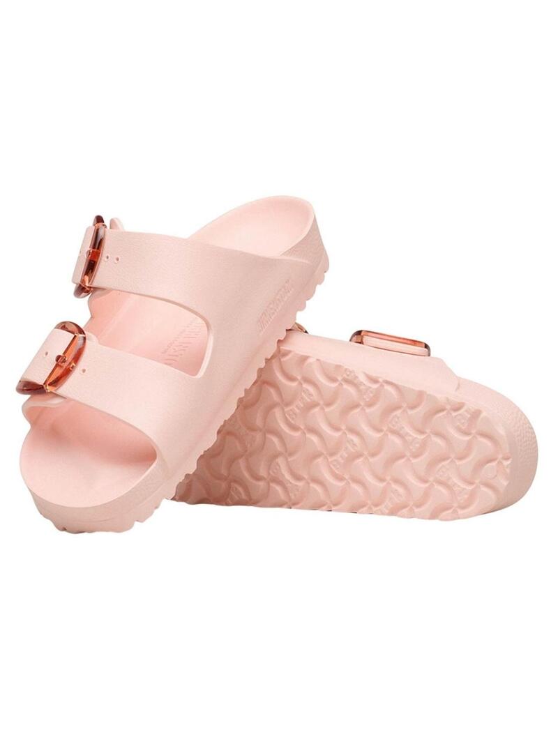 Sandali Birkenstock Arizona Big Buckle Eva rosa per donna.