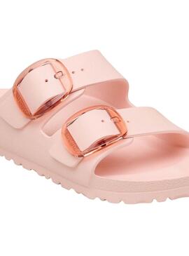 Sandali Birkenstock Arizona Big Buckle Eva rosa per donna.