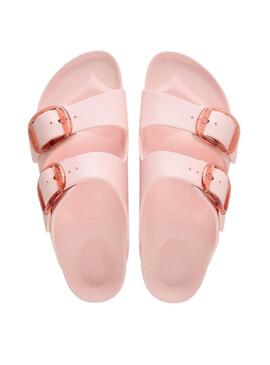 Sandali Birkenstock Arizona Big Buckle Eva rosa per donna.