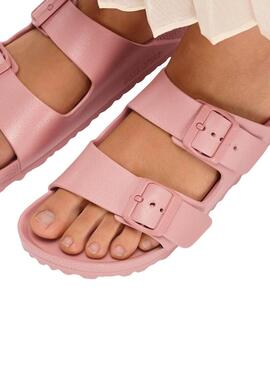 Sandali Birkenstock Arizona EVA rosa per donna
