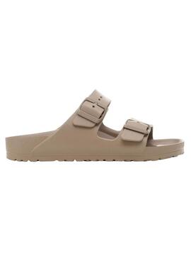 Sandali Birkenstock Arizona EVA beige per donna