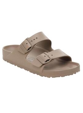 Sandali Birkenstock Arizona EVA beige per donna