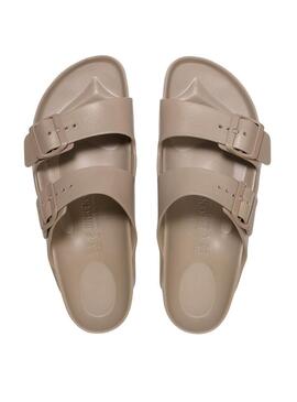 Sandali Birkenstock Arizona EVA beige per donna