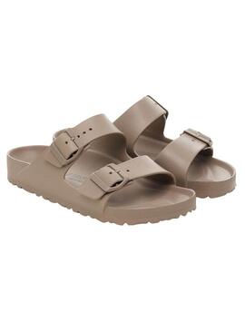 Sandali Birkenstock Arizona EVA beige per donna