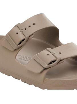 Sandali Birkenstock Arizona EVA beige per donna