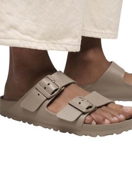 Sandali Birkenstock Arizona EVA beige per donna