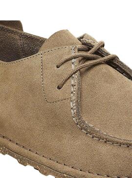 Scarpe Birkenstock Utti Lace beige per uomo