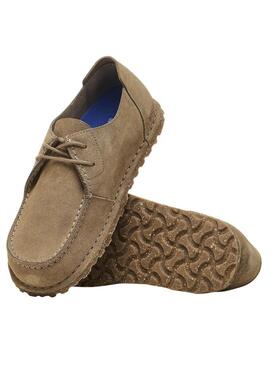 Scarpe Birkenstock Utti Lace beige per uomo