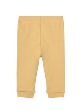 Confezione di 2 pantaloni a coste Mayoral mostarda e verde acqua per bambini