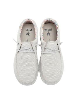 Scarpe Walkin Pitas Gaia beige per donna