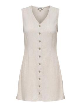 Abito Only Siesta beige per donna