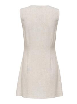 Abito Only Siesta beige per donna