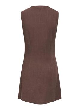 Abito Only Siesta marrone da donna