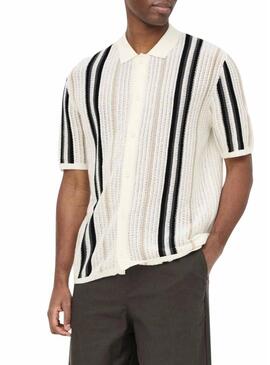 Polo Only and Sons Leon beige per uomo