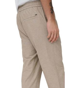 Pantaloni Only and Sons Linus beige per uomo