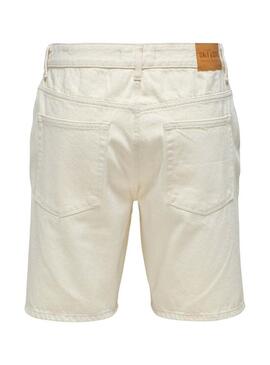 Bermudas Only and Sons Sedge beige per uomo