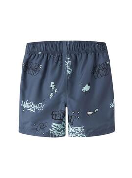 Costume da bagno Name It Zatoony blu per bambino.