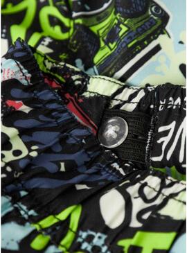 Costume da bagno Name It Zatoony nero per bambino