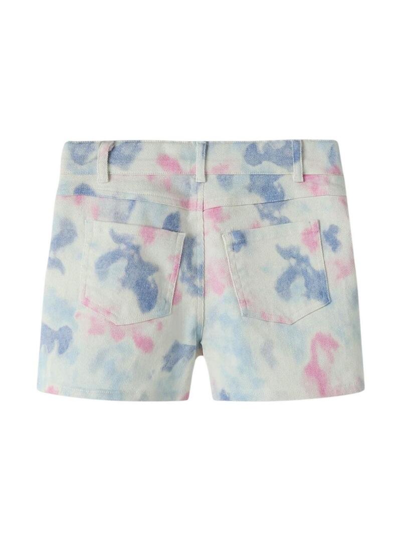 Short Name It breve Rosa Tie Dye per bambina