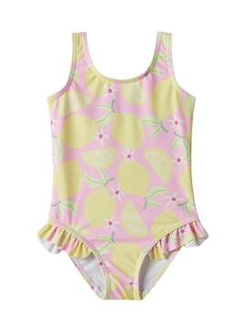 Costume da bagno Name It Zilua limoni per ragazza