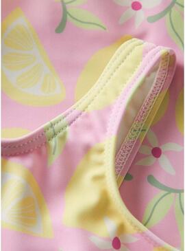 Costume da bagno Name It Zilua limoni per ragazza