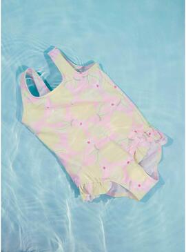 Costume da bagno Name It Zilua limoni per ragazza