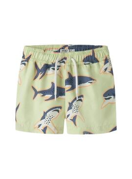 Costume da bagno Name It Zice lima per ragazzi