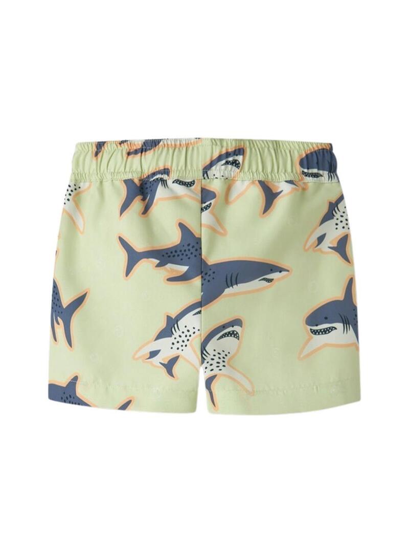 Costume da bagno Name It Zice lima per ragazzi