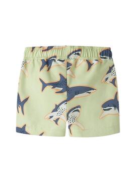 Costume da bagno Name It Zice lima per ragazzi