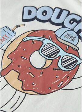 Maglietta Name It Foxe bianca per ragazzi