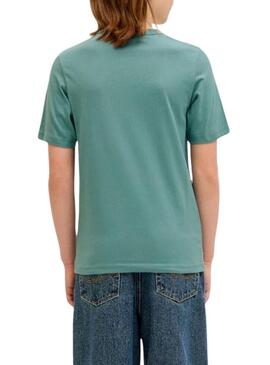 Maglietta Jack and Jones College verde per bambino