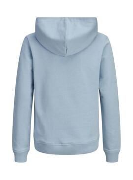Felpa Jack and Jones Rain blu per bambino